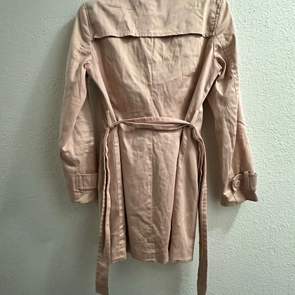 SPRING PRICE DROP! Zara basics trench coat size M - Picture 6 of 7